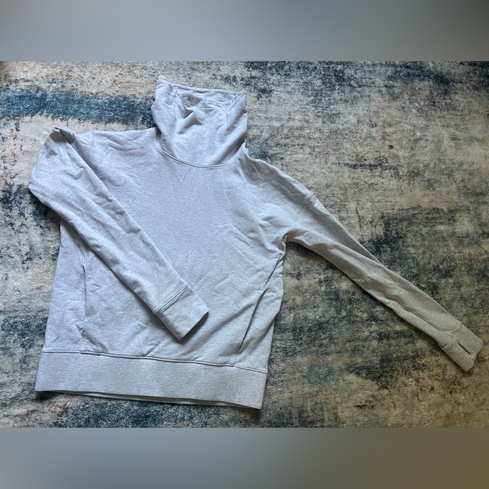 Gray Turtleneck Pullover Lululemon